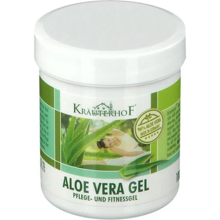 Krauterhof Aloe Vera Gel Moisturizing regenerating gel with Aloe Vera for all skin types 100ml