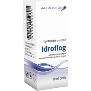 Alfa Intes Hyaluronic Acid Eye Drops for Dry Eyes 10ml