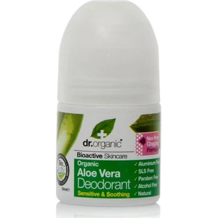 Dr.Organic Aloe Vera Desodorante Natural Roll-On Sin Aluminio 50ml