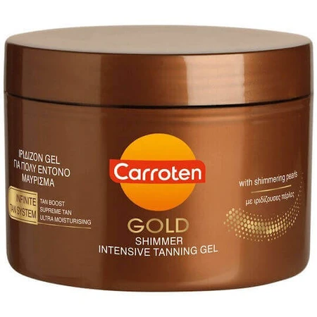 Carroten Gold Shimmer Intensive Body Bronzing Gel mit Pigment 150ml