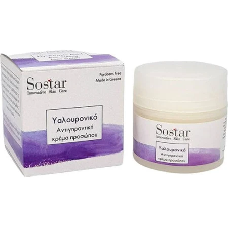 Sostar Focus Rich Crema de Día Facial Antiedad, Reconstituyente e Iluminadora con Ácido Hialurónico 50ml