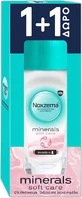 Noxzema Minerales Cuidado Suave Desodorante 48h Roll-On 2x50ml