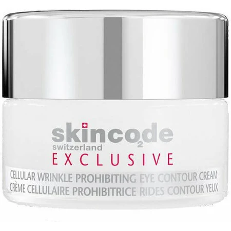 Skincode Exclusive Anti-Age and Toning Eye Cream SPF50 with Hyaluronic Acid 15ml