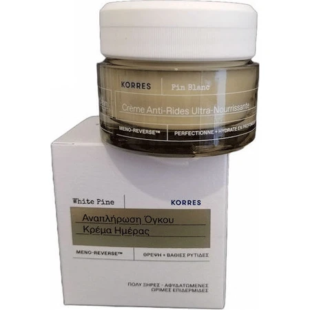 Korres Crema de Día Facial Antiedad Pino Blanco con Péptidos 40ml