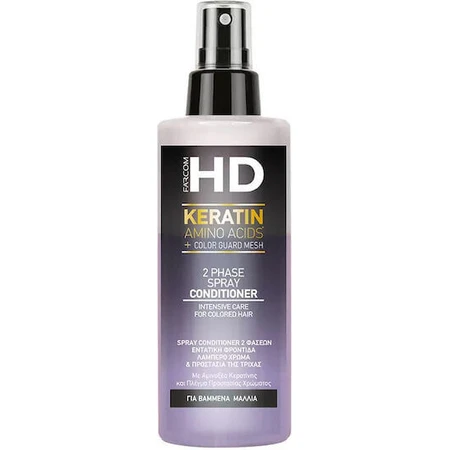 Farcom HD Keratin Amino Acids Leave In Conditioner Reconstruction/Nourishing Conditioner for Dyed Hair 150ml