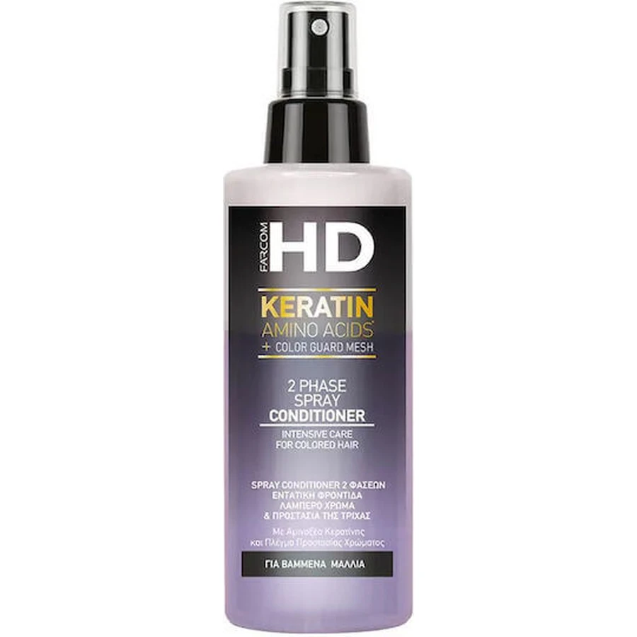 Farcom HD Keratin Amino Acids Leave In Conditioner Reconstruction/Nourishing Conditioner for Dyed Hair 150ml