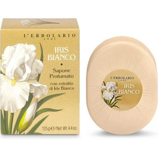 L' Erbolario Iris Blanco Sapone Profumato Iris Bianco Jabón Corporal en Pastilla 1ud.