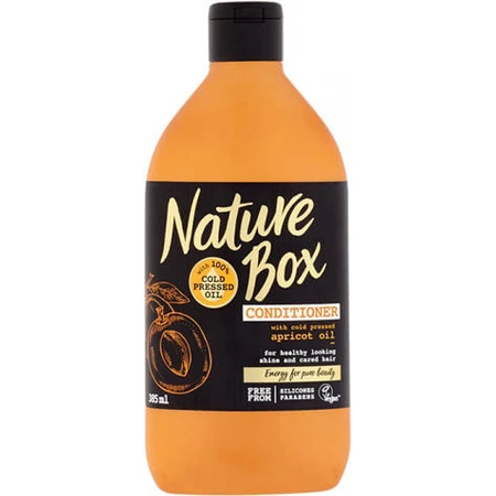Nature Box Apricot Oil Reconstruction/Nourishing Conditioner for All Hair Types 385ml