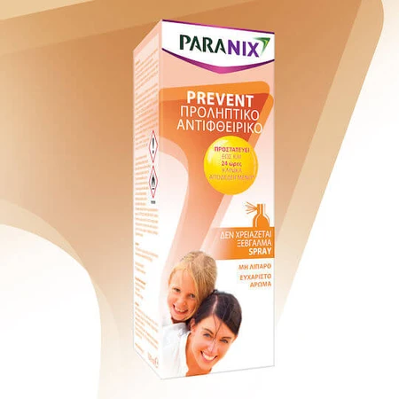 Omega Pharma Paranix Paranix Prevent Antipiojos Loción Preventiva Spray para Niños 100ml 1oz