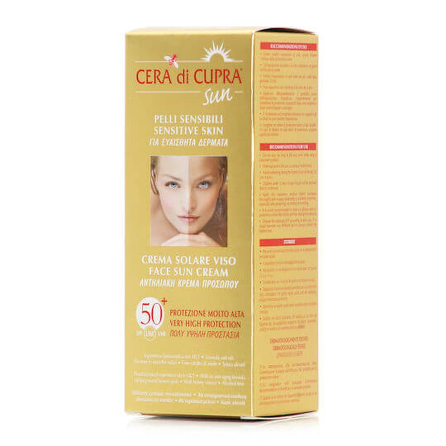 Cera di Cupra Crema Solar para Piel Sensible Antilia Crema Facial SPF50 75ml
