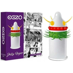 Egzo Prezervative Jolly Roger 1pc