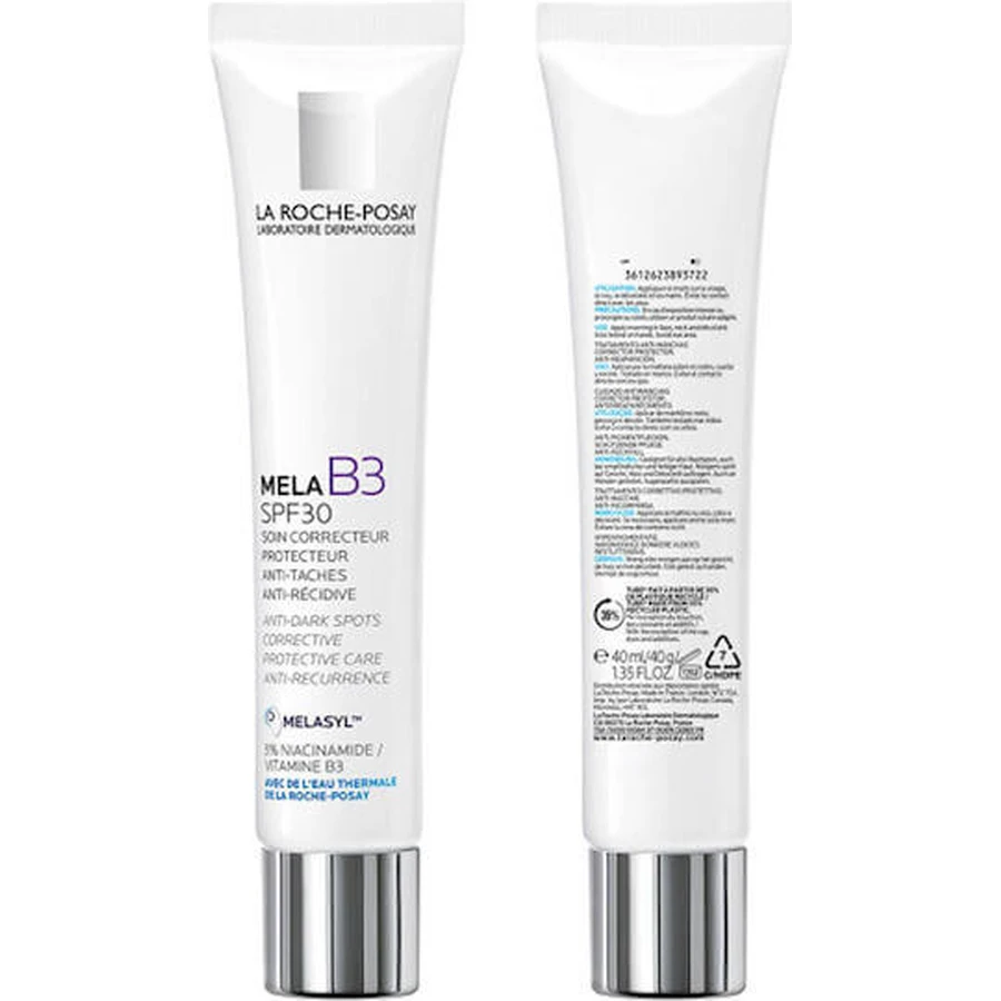 La Roche Posay Apple B3 UV Day Face Cream mit SPF30 gegen Pigmentflecken 40ml
