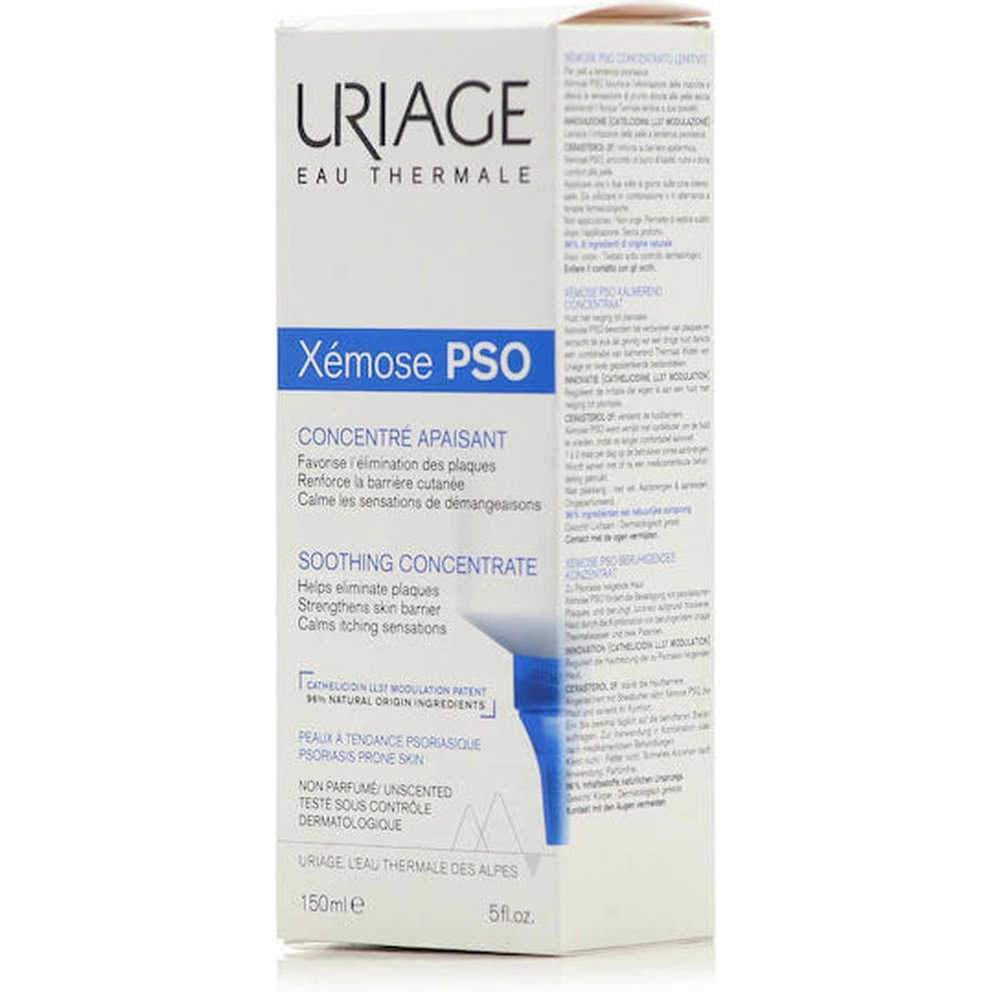 Uriage Xemose PSO Crema corporal hidratante para pieles secas y sensibles 150ml