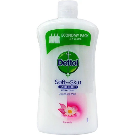 Dettol Kamille Zacht Op Huid Hard Op Vuil Navulling Kamille Zeepcrème 750ml