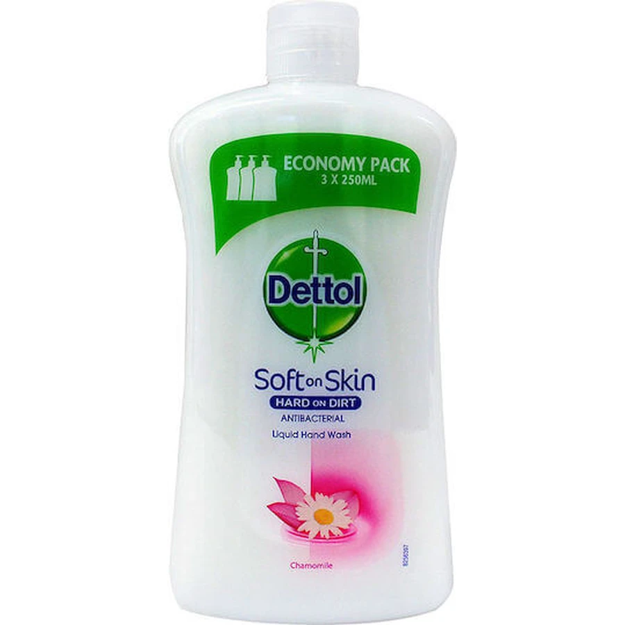 Dettol Kamille Zacht Op Huid Hard Op Vuil Navulling Kamille Zeepcrème 750ml