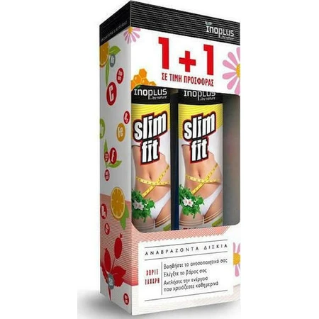 Ino Plus Slim Fit 40mg mit Gust Unflavoured 2 x 10 Brausetabletten
