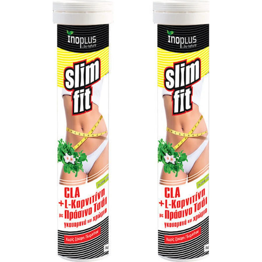 Ino Plus Slim Fit 40mg mit Gust Unflavoured 2 x 10 Brausetabletten
