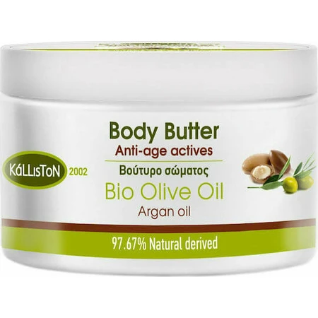 Manteca Corporal Hidratante de Aceite de Oliva y Argán Kalliston Bio 200ml