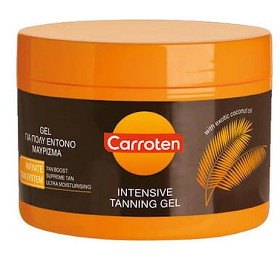 Carroten Intensive Tanning mit Kokosnussöl Körperbräunungsgel mit Pigment 150ml
