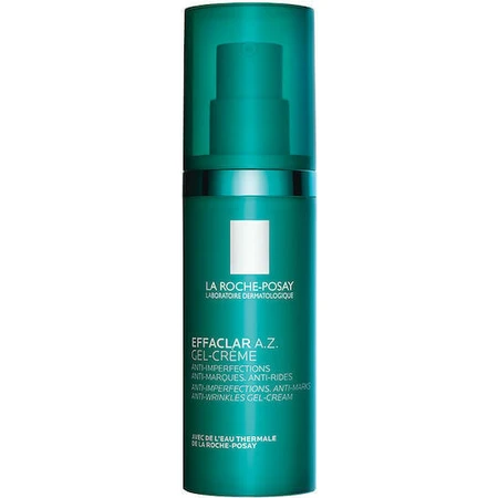 La Roche Posay Effaclar A.Z. Hydraterende en antiverouderende gezichtscrème tegen acne met azelaïnezuur, salicylzuur en hyaluronzuur 40ml