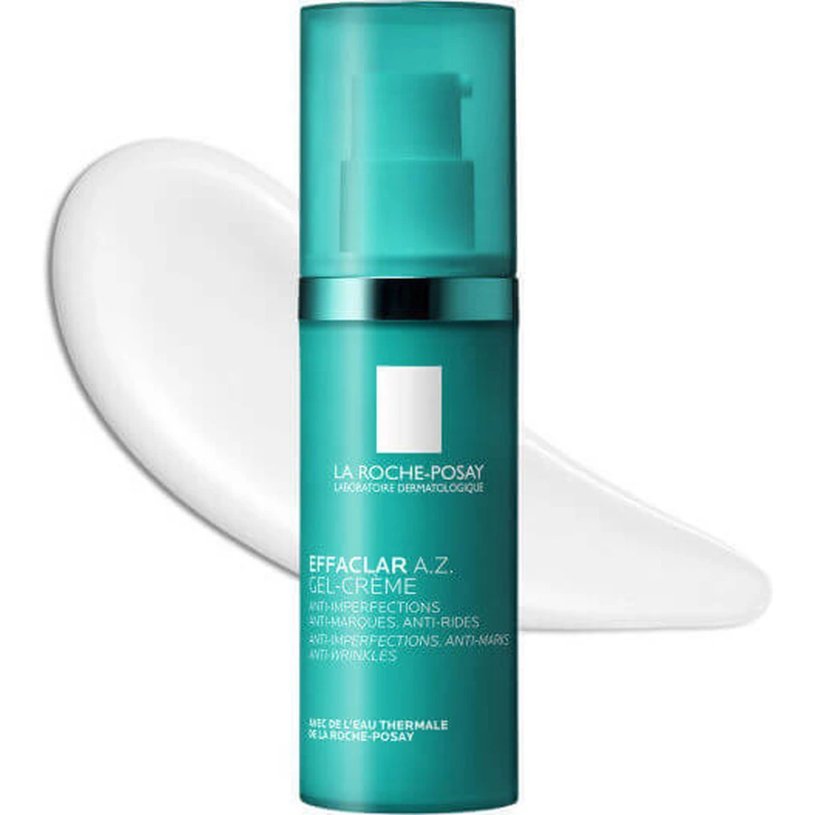 La Roche Posay Effaclar A.Z. Hydraterende en antiverouderende gezichtscrème tegen acne met azelaïnezuur, salicylzuur en hyaluronzuur 40ml