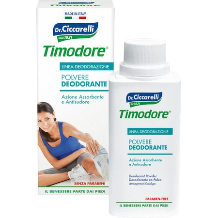L'Officinale del Dottor Ciccarelli Timodore Deodorantpoeder tegen voetschimmel 75gr