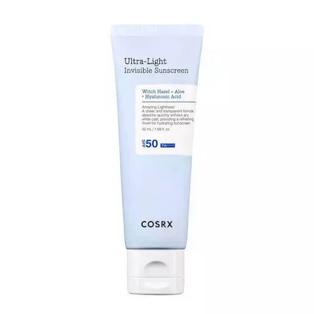 Cosrx Ultra-Light Invisible Sun Protection Face Cream SPF50+ 50ml