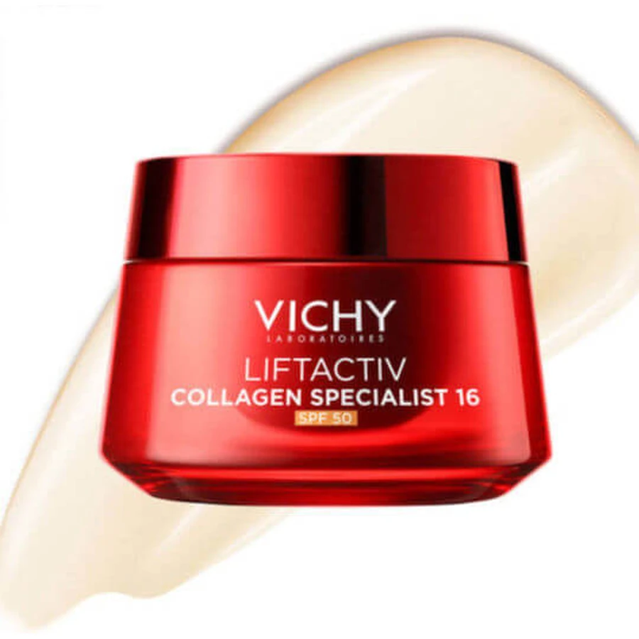 Vichy Liftactiv Crema Facial Hidratante de Día con SPF50 y Colágeno 50ml