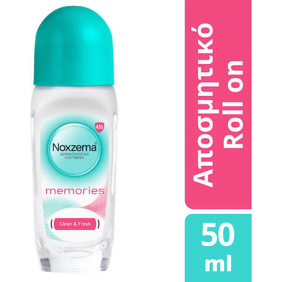 Noxzema Memories Clean & Fresh Déodorant 48h Roll-On 50ml