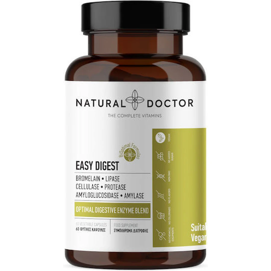 Natural Doctor Easy Digest Gluten Free 60 veget capsules