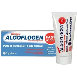 ErgoPharm Algoflogen Creme gegen Verbrennungen, 200 ml