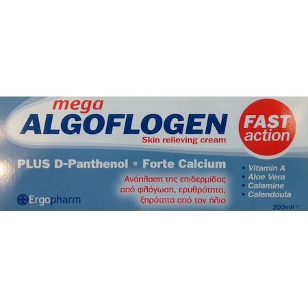 ErgoPharm Algoflogen Creme gegen Verbrennungen, 200 ml