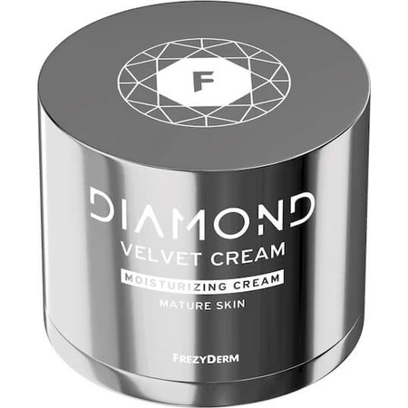 Frezyderm Diamond Velvet Crema Hidratante Facial con Ácido Hialurónico y Colágeno 50ml