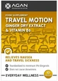 Agan Travel Motion Trockenextrakt aus Ingwer und Vitamin B6 gegen Übelkeit 10 Kräuterkapseln