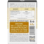 Agan Travel Motion Trockenextrakt aus Ingwer und Vitamin B6 gegen Übelkeit 10 Kräuterkapseln