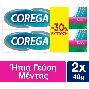 Corega 3D Hold Super Denture Retaining Cream 80gr