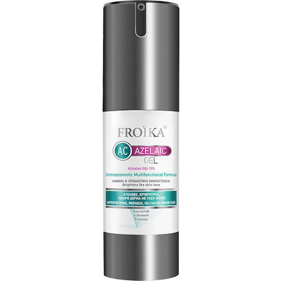 Froika Gel Facial Regulador contra manchas y rojeces con Niacinamida y Prebióticos 30ml