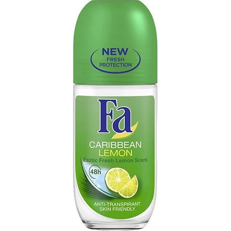 Fa Caribbean Lemon Deodorant 48h in Roll-On 50ml