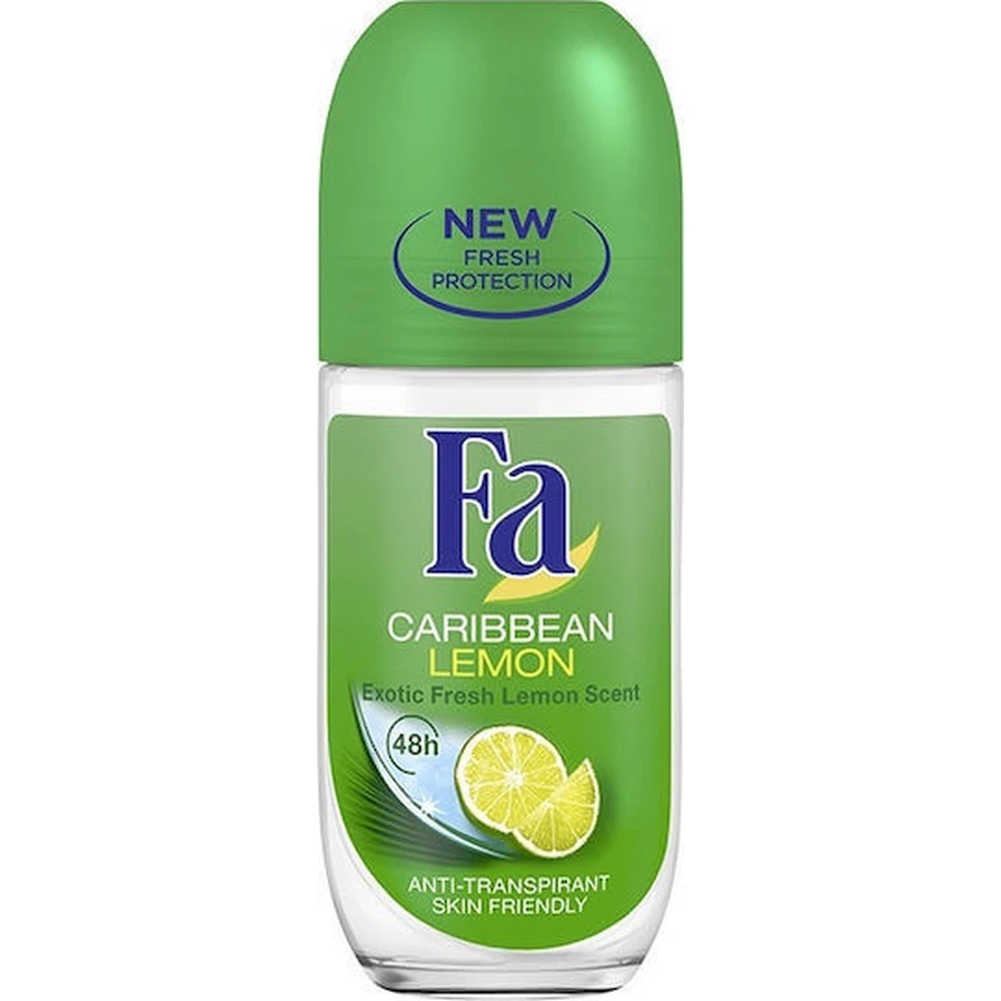Fa Caribbean Lemon Deodorant 48h in Roll-On 50ml