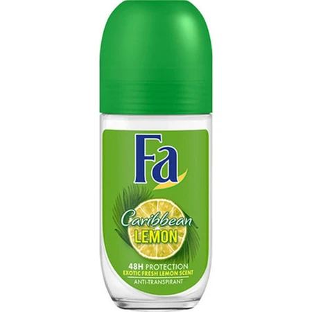 Fa Caribbean Lemon Deodorant 48h in Roll-On 50ml