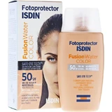 Isdin Fotoprotector Fusion Water Zonbeschermende Gezichtscrème SPF50 met Pigment Medium Tint 50ml