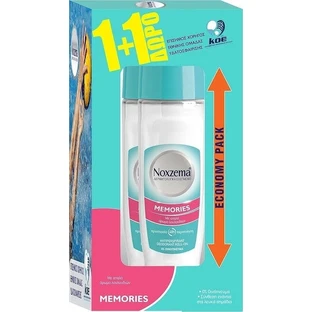 Noxzema Memories Anti-perspirant Deodorant 48h Roll-On 2x75ml