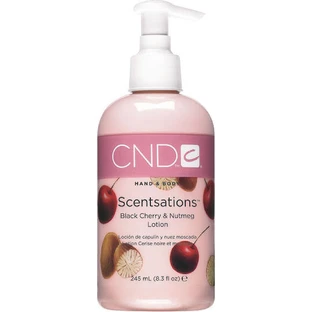 CND Scentsations Black Cherry and Nutmeg Moisturizing Body Lotion with Aloe Vera 245ml