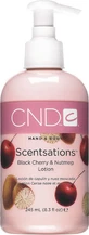 CND Scentsations Black Cherry and Nutmeg Moisturizing Body Lotion with Aloe Vera 245ml