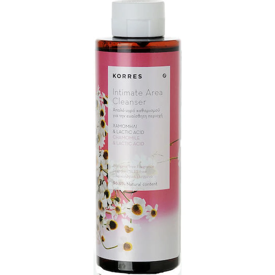 Korres Chamomile & Lactic Acid Intimate Area Cleanser Liquid 250ml