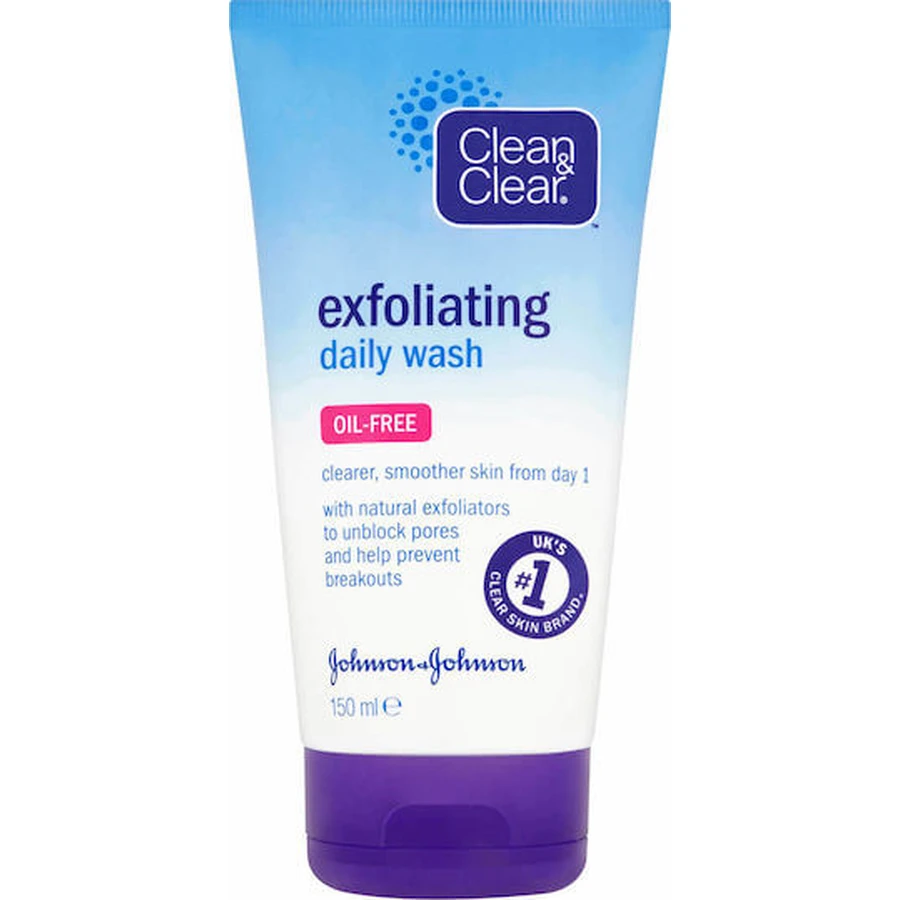 Clean & Clear Exfoliating Daily Wash Face Scrub 150ml