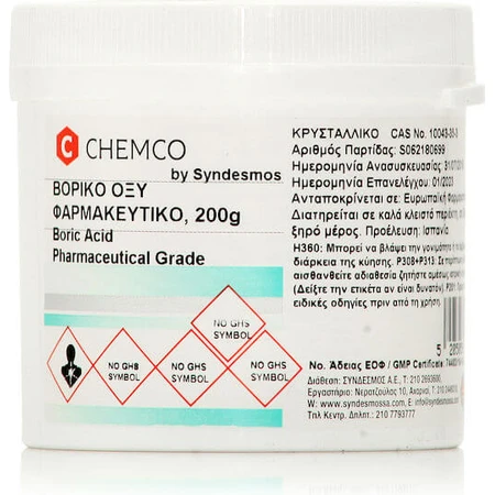 Chemco Boorzuur 200gr