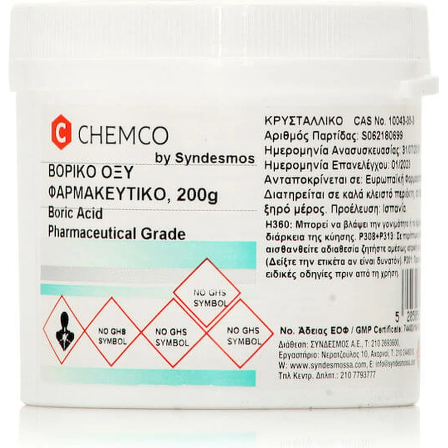 Chemco Boorzuur 200gr