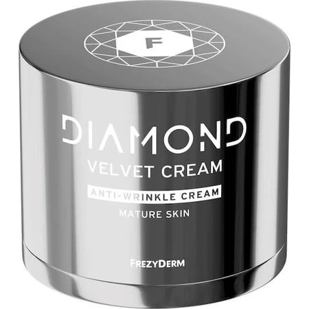 Frezyderm Diamond Velvet Moisturizing and Anti-Aging Face Cream with Hyaluronic Acid 50ml