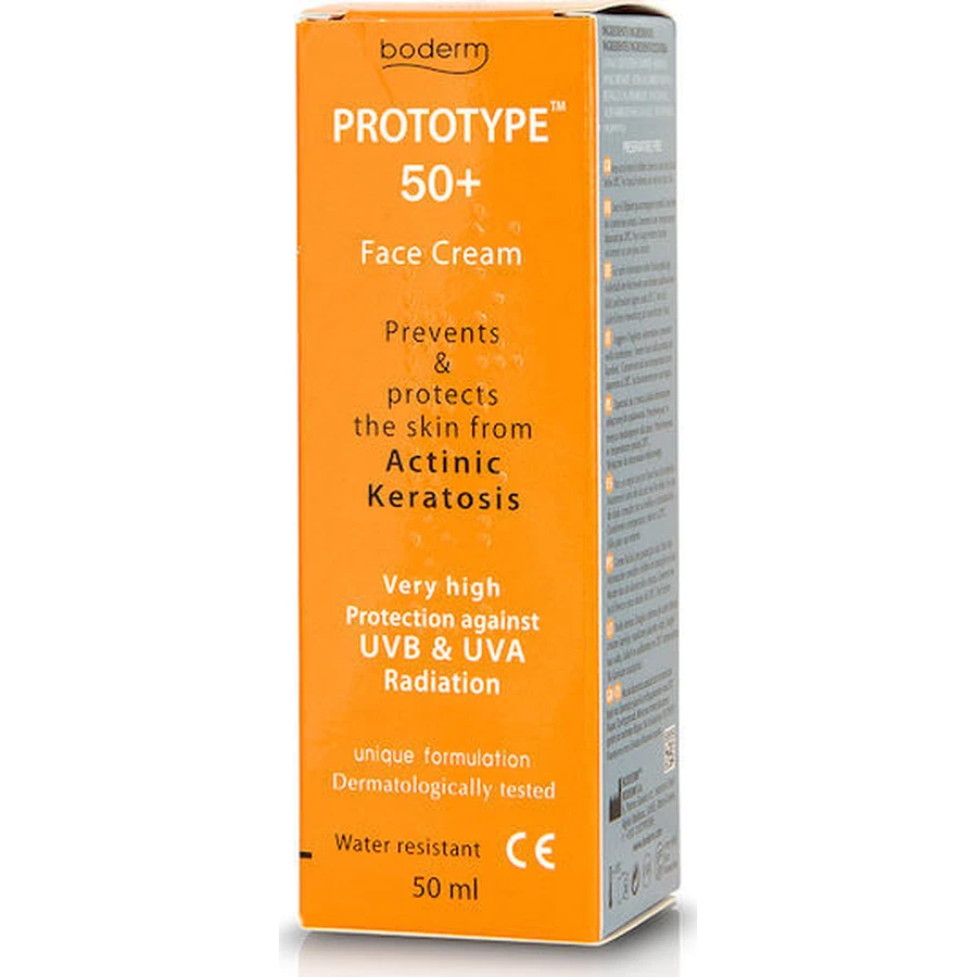 Boderm Prototype Anti-Sun Face Cream SPF50 50ml